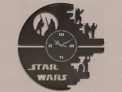 Reloj de Pared - Star Wars