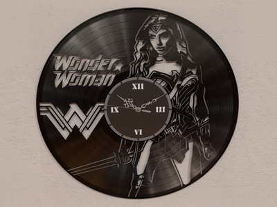 Reloj de Pared - Wonder Woman