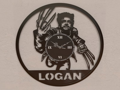 Reloj de Pared - Wolverine Logan