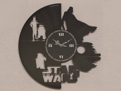 Reloj de Pared - Star Wars