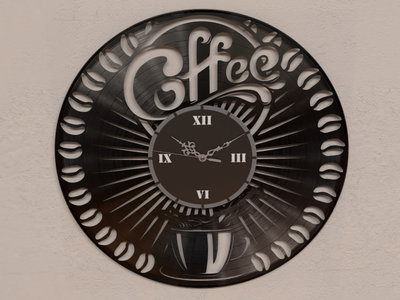 Reloj de Pared - Café