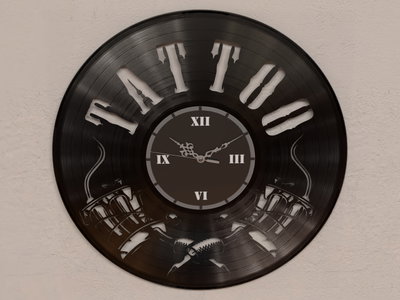 Reloj de Pared - Tatuaje