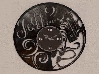 Reloj de Pared - Tatuaje
