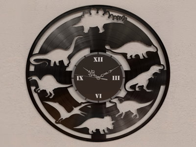 Reloj de Pared - Dinosaurios