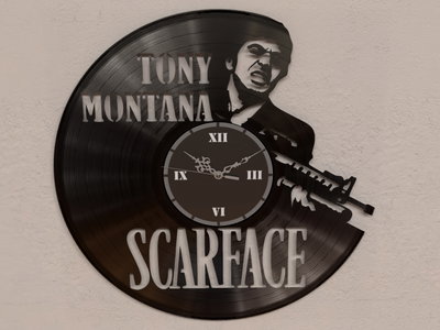 Reloj de Pared - Scarface