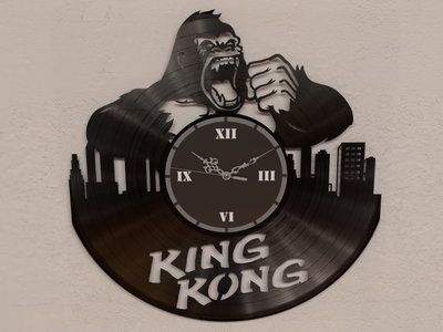 Reloj de Pared - King Kong