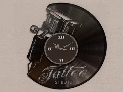Reloj de Pared - Tatuaje