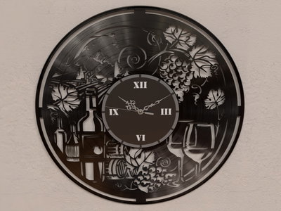 Reloj de Pared - Vinos