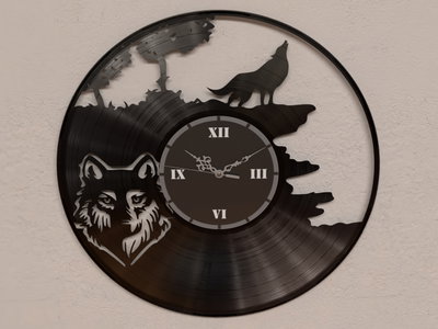 Reloj de Pared - Lobos