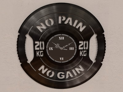 Reloj de Pared - Gimnasio