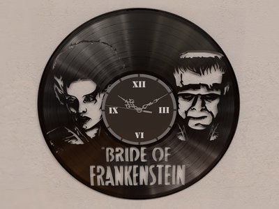 Reloj de Pared - Bride of Frankenstein