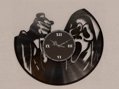Reloj de Pared - Scream