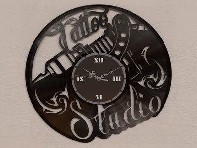 Reloj de Pared - Tatuaje