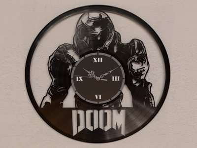 Reloj de Pared - Doom