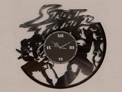 Reloj de Pared - Street Fighter