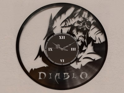 Reloj de Pared - Diablo