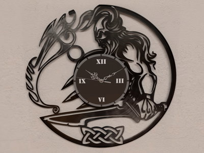 Reloj de Pared - Vikingo