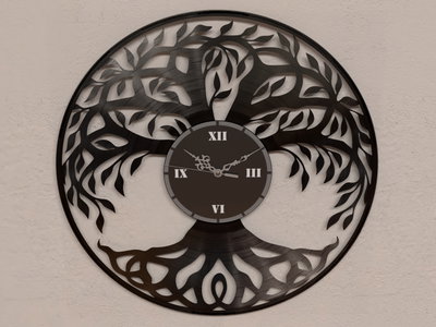 Reloj de Pared - Yggdrasil - Árbol de la Vida