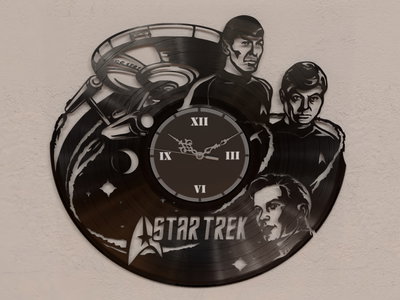 Reloj de Pared - Star Trek