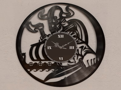 Reloj de Pared - Vikingo - Drakkar