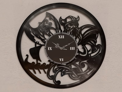 Reloj de Pared - Vikingo