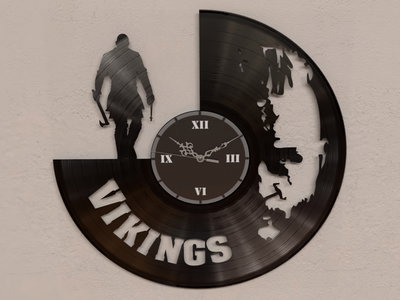 Reloj de Pared - Vikings