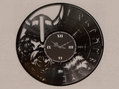 Reloj de Pared - Vikingo - Vegvisir