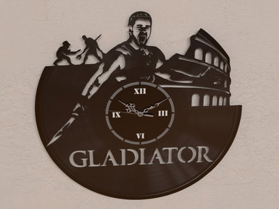Reloj de Pared - Gladiador