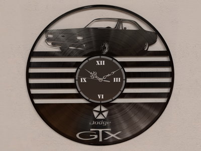 Reloj de Pared - Dodge GTX