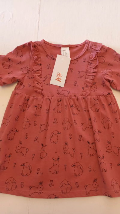 Vestido Conejitos H&M