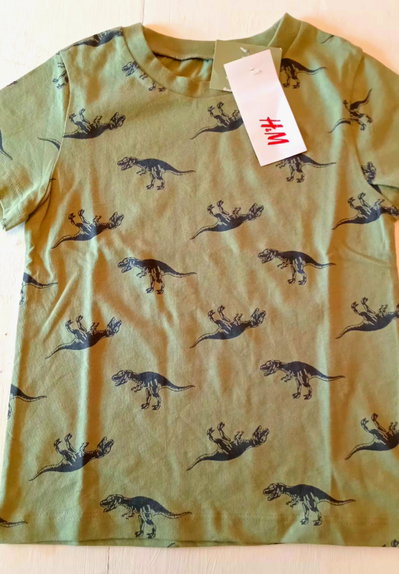 Remera  Dinos H & M