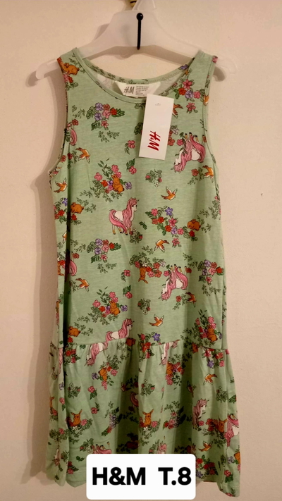 Vestido sin mangas Unicornio  H&M