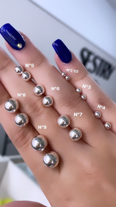 bolita de plata/ N°1 a N°9