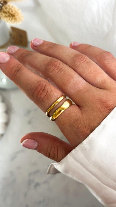 ANILLO CINTA GOLD (ABIERTO)
