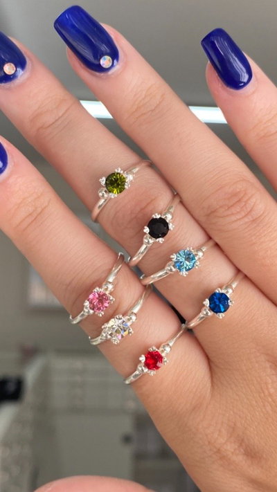 Anillo solitario