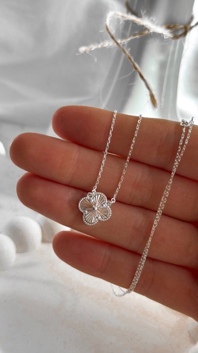 CONJUNTO VAN CLEEF SILVER