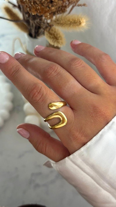 ANILLO WANDA GOLD (ABIERTO)