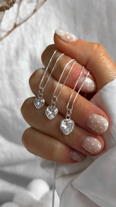 Dije Corazón cubic c/argollita (N2-N3-N4)