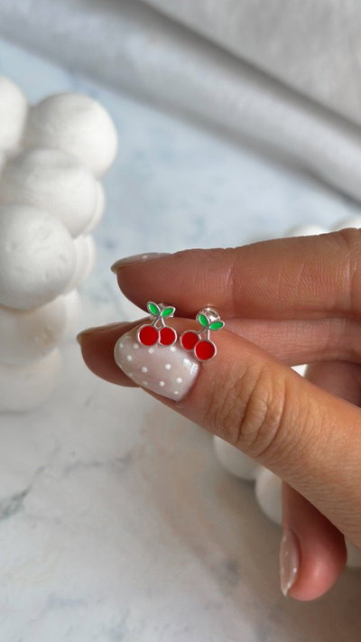 Pasantes Cherry esmaltados (UNIDAD) SALE