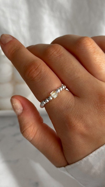 ANILLO BOLITAS CUBITO (elastizado) SALE