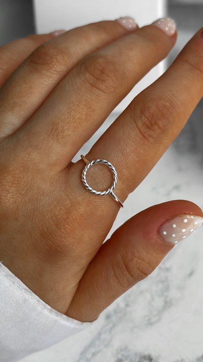 Anillo circulo candy