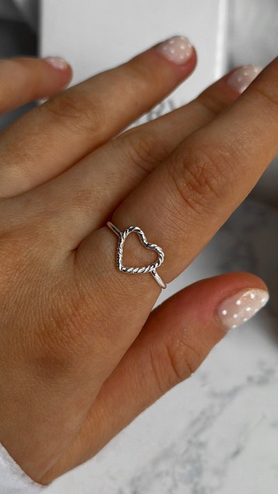 Anillo corazon candy