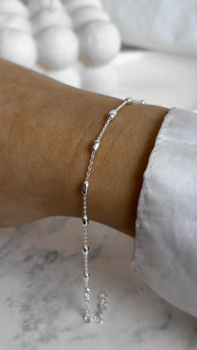 Pulsera rolito ovales