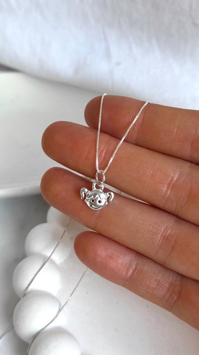 Dije nena carita SALE (Plata) ULTIMO