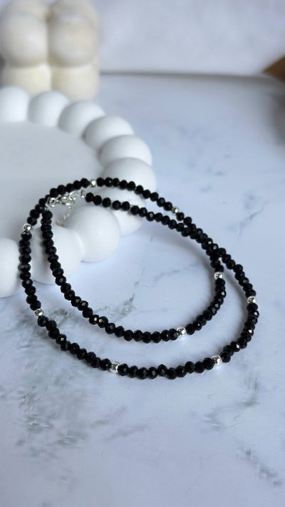 Chocker cristales NEGRO