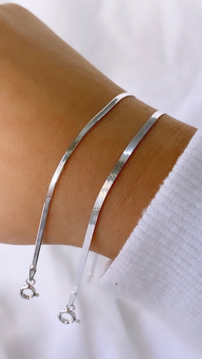 Pulsera cinta x18 (finita - intermedia - gruesa)