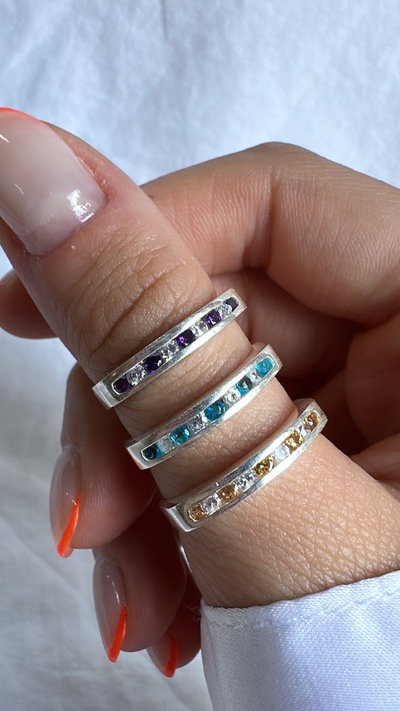 Anillo sin fin (Plata) ULTIMOS SALE