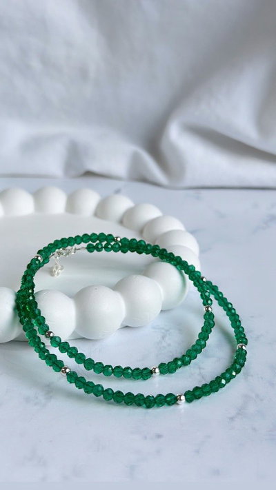 Chocker cristales VERDE