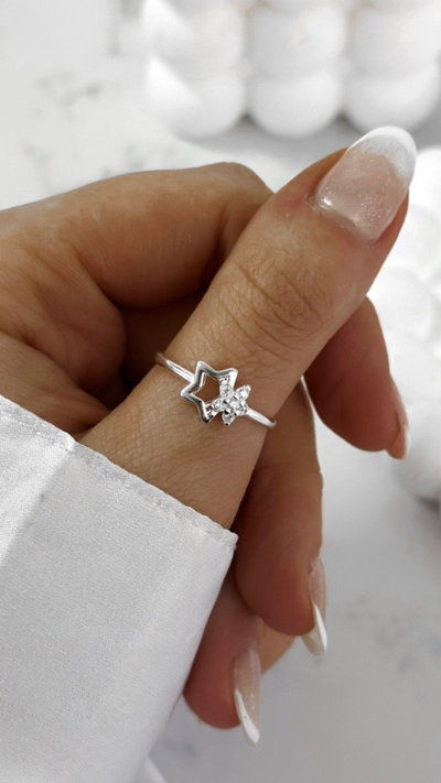 ANILLO STARFLOWER (Plata) SALE