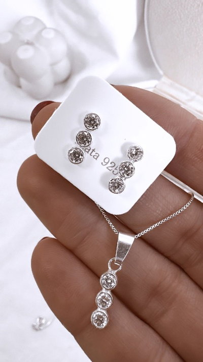 Conjunto gala (aro y dije)